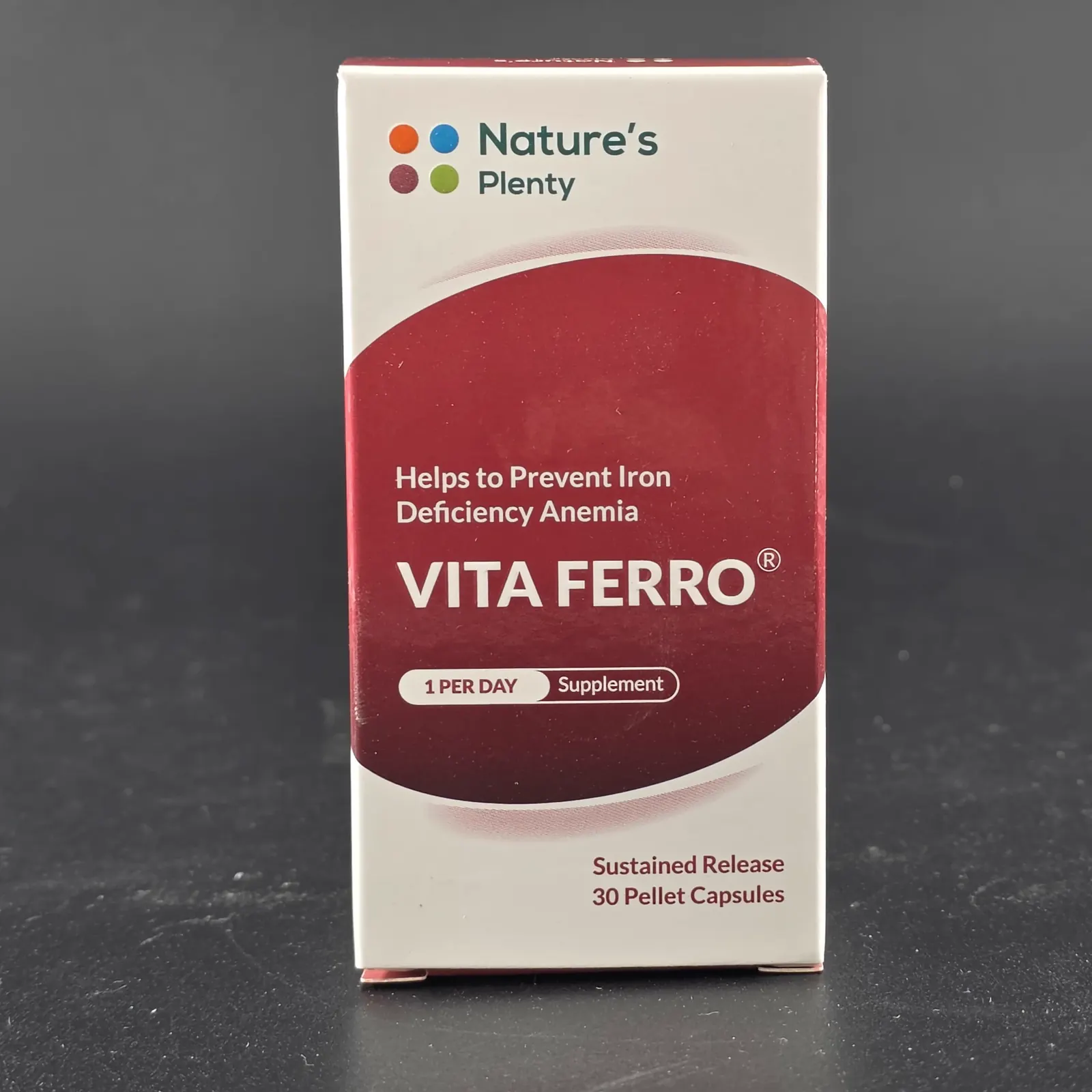 vita-ferro-30-capsules-front نمای اصلی ویتافرو قوطی 30 عددی